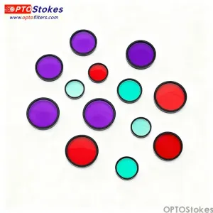 BP585nm Bandpass Filter | FWHM 20nm, Thickness 1.0mm, OD6 Bl