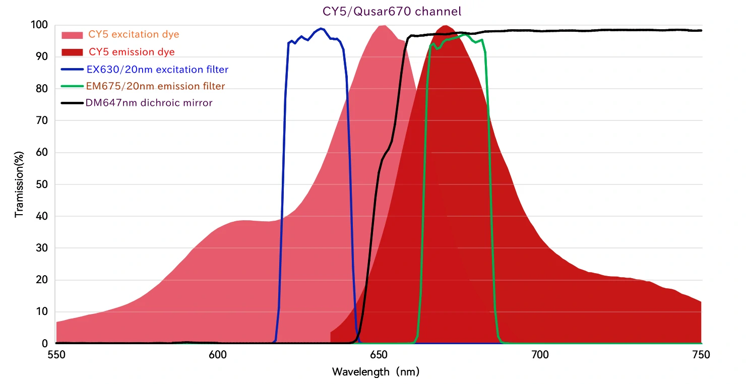 Cy5 Filter Selection