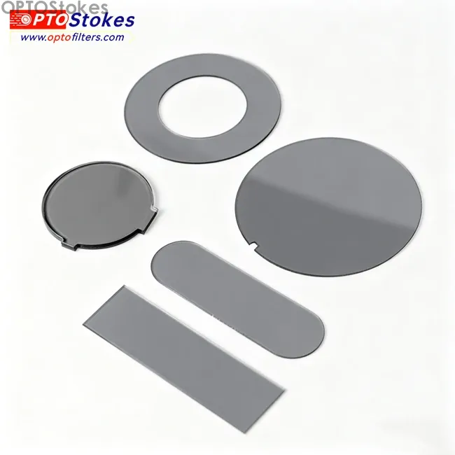 Absorptive OD1 Neutral Density Filter | 400‑700nm, 10%±2% Transmission