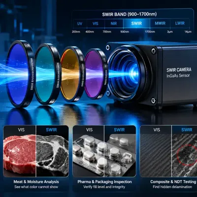 SWIR Imaging for Industrial In