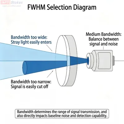How to Choose Optical Filter FWHM for St